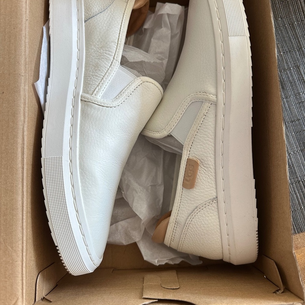 Ugh Slip on White